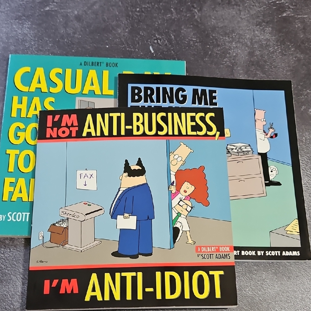 Dilbert Books Lot Of‎ 3